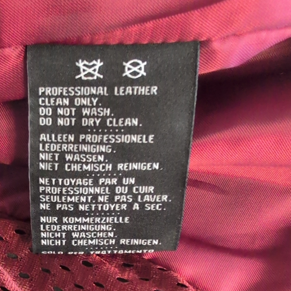 Harley Davidson Zip Out Hoodie Genuine Leather Jacket Coat XL R205 - Picture 13 of 16